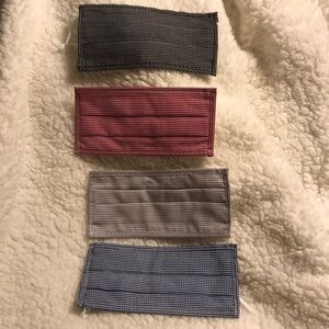 6/$20 New set/4 face masks